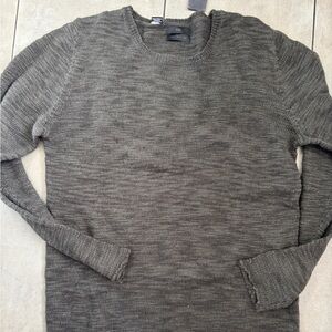 Tiger of Sweden Charcoal Knit Pullover size x large excellent condition long